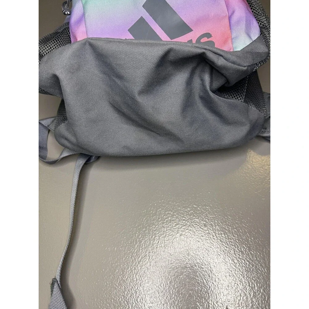 Adidas Pastel Ombre 18 Backpack Multicolor Girls School Bookbag Travel Daypack